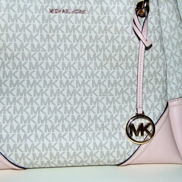 Michael Kors Large Nicole Triple Compartment Shoulder Tote Bag - Picture 2 of 9